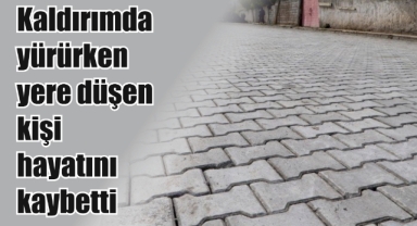 Giresun'da kaldırımda yürürken yere düşen kişi hayatını kaybetti