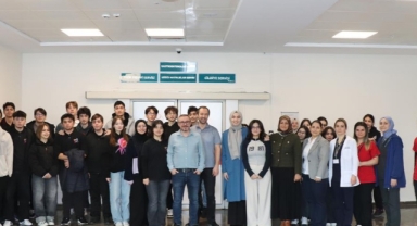 Giresun Fen Lisesi Öğrencilerinden, Hastalara Moral Ziyareti