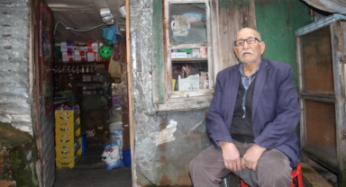 Giresun'un en yaşlı bakkalı: 70 yıldır köyünde bakkallık yapıyor