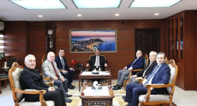 Giresun’un Geleceği İçin İşbirliği: Yerel Yöneticilerden Giresun Valisi Serdengeçti'ye Ziyaret