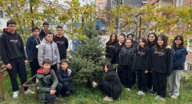 Giresunlu Öğrenciler Doğal Gübre Üretti