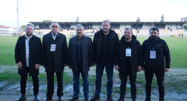 Giresunspor'dan Emniyet Müdürü Fahri Aktaş'a Teşekkür