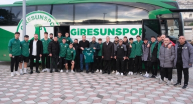 Giresunspor Kulübü'nden Ömer Topan'a Teşekkür