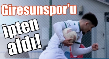 Giresunspor’u ipten aldı!