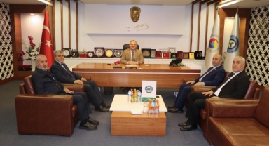 GİRİB Üyelerinden Giresun TSO Başkanı Çakırmelikoğlu'na Ziyaret