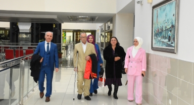 Huzurevi sakininin hakim olma hayali bir günlüğüne gerçekleştirildi