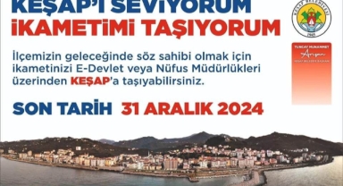 Keşap Belediye Başkanı Arışan’dan Çağrı: Keşap’ın Geleceğinde Söz Sahibi Olmak İçin İkametini Taşı