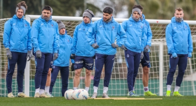 Trabzonspor, Galatasaray maçının hazırlıklarını sürdürdü