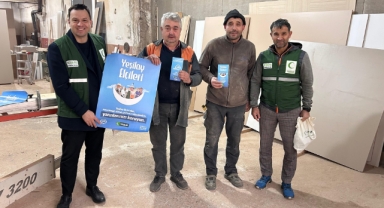 Yeşilay Giresun Şubesinden, Sanayi Sitesi Esnafına Ziyaret
