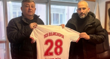 1926 Bulancakspor Başkanı Karataş’tan, AK Parti İlçe Başkanı Ömer Dik’e Ziyaret