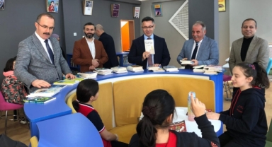 Bulancak Kaymakamı Ünal Koç, okul ziyaretlerini sürdürüyor