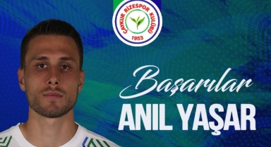Çaykur Rizesporlu Anıl Yaşar sezon sonuna kadar kiralandı
