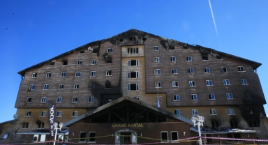 Çevre, Şehircilik ve İklim Değişikliği Bakanlığı ekibi, Grand Kartal Otel'de inceleme yaptı