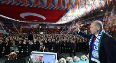 Cumhurbaşkanı Erdoğan, partisinin Rize 8. Olağan İl Kongresi'nde konuştu