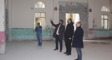 Espiye İlçe Müftüsü Osman Gülbe, Camilerdeki Bakım ve Onarım Çalışmalarını İnceledi