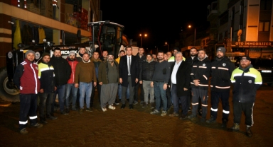 Giresun Belediye Başkanı Köse, çalışmaları yerinde inceledi