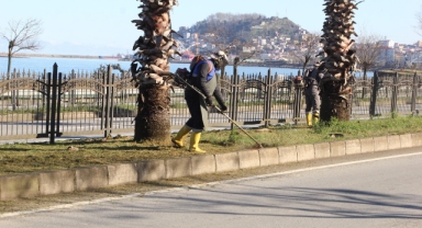 Giresun’da Çevre Temizliği ve Bakım Çalışmaları Sürüyor