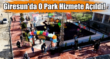 Giresun’da O Park Hizmete Açıldı!