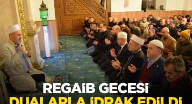 Giresun’da Regaib Gecesi Dualarla İdrak Edildi