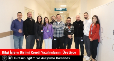 Giresun’da Sağlık Alanında Dijital Dönüşüm: GEAH Bilgi İşlem Birimi, Kendi Yazılımlarını Üretiyor