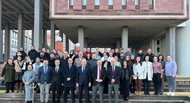 Giresun İl Milli Eğitim Müdürü Ertuğrul Tosunoğlu, Personellerle Vedalaştı