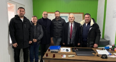 Giresun Milletvekili Elmas, balıkçı esnafıyla bir araya geldi