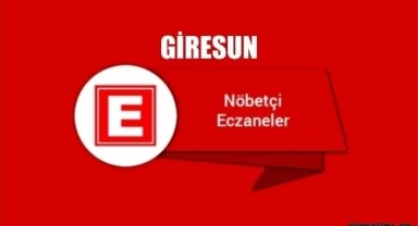 Giresun nöbetçi eczaneler ve ilçe eczane listesi