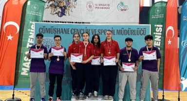Giresun temsilcileri, Masa Tenisi Gençler Grup Müsabakalarında kürsüye çıktı