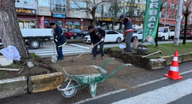 Giresun’un o ilçesinde çalışmalar sürüyor