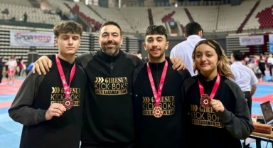 Giresunlu Sporcular Antalya'dan Zaferle Döndü: 3 Madalya, 1 Şampiyonluk