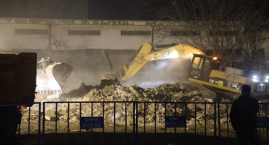 Konya'da çöken binada enkaz kaldırma işlemi tamamlandı