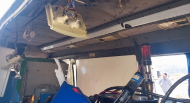 Mobil izolasyon aracında kimyasal patlama: 1 yaralı