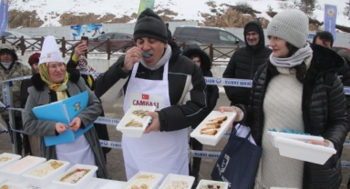 Ordu'da bin 301 çeşit dondurma ile 'Guinness' rekoru kırıldı