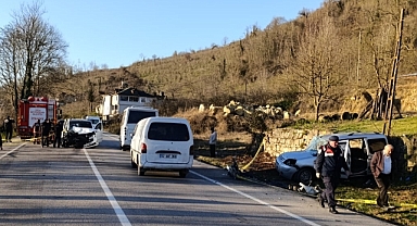 Ordu'da feci kaza! 2 ölü, 5 yaralı