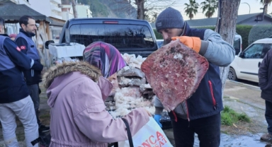 Sinop'ta kaçak avlanan 380 kalkan balığı ele geçirildi