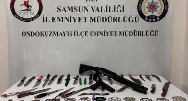 Sosyal medyadan amaç dışı bıçak satan zanlıya gözaltı