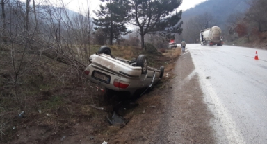 Takla Atan Otomobilden Mucize Kurtuluş