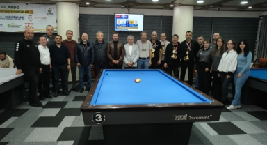 Üç Bant Bilardo Bölge Turnuvası Giresun Ev Sahipliğinde Düzenlendi