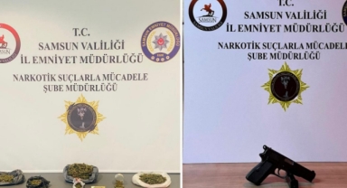 Uyuşturucu ve silah operasyonunda 8 yakalama