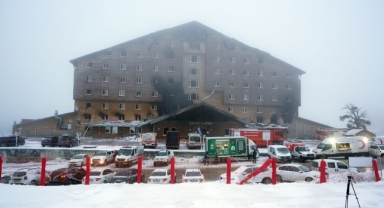 Yanan Grand Kartal Otel'in sahibinin adliyedeki savunmalarına ulaşıldı