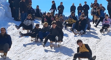 Artvin'de '9. Geleneksel Kar Festivali' düzenlendi