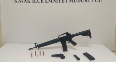 Asker eğlencesinde makineli tüfekle havaya ateş açan şahıs yakalandı