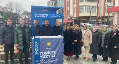 Bulancak'ta, AK Parti 8. Olağan Büyük Kongre İçin Üye ve Stant Çalışmaları Sürdürülüyor