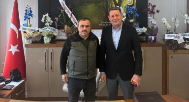 Espiye Belediye Başkanı Karadere'den, Orman İşletme Müdürü Değermenci'ye Hayırlı Olsun Ziyareti