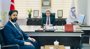 Espiye Kaymakamı Kavanoz'dan, Müftü Gülbe'ye Ziyaret