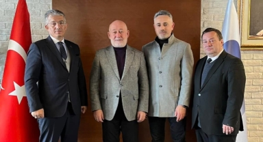 Giresun Aile ve Sosyal Hizmetler İl Müdürü Modaoğlu'ndan, Şebinkarahisar Belediye Başkanı Şentürk’e Ziyaret 