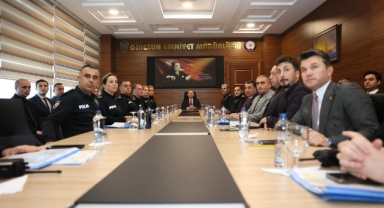 Giresun'da Güvenlik ve Asayiş Konuları Masaya Yatırıldı