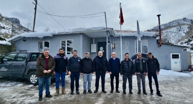Giresun İl Özel İdaresi Genel Sekreteri Erener, Batlama Şantiyesi'ni Ziyaret Etti
