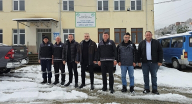 Giresun İl Özel İdaresi Genel Sekreteri Erener’den, sahada çalışan personellere ziyaret