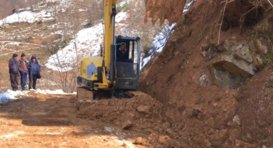 Giresun İl Özel İdaresi, Heyelan Kaldırma Çalışmalarını Tamamladı